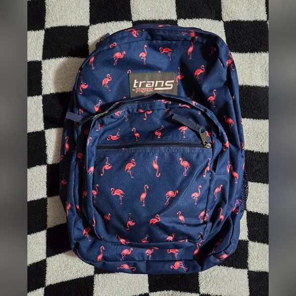 Jansport flamingo backpack on sale
